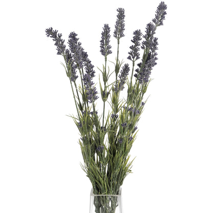 Set of 3 Artificial Flowers Large Lavender Bushes