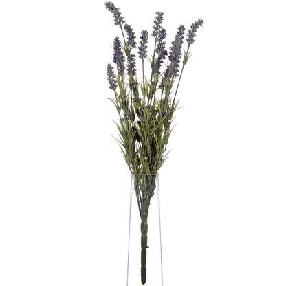 Set of 3 Artificial Flowers Large Lavender Bushes