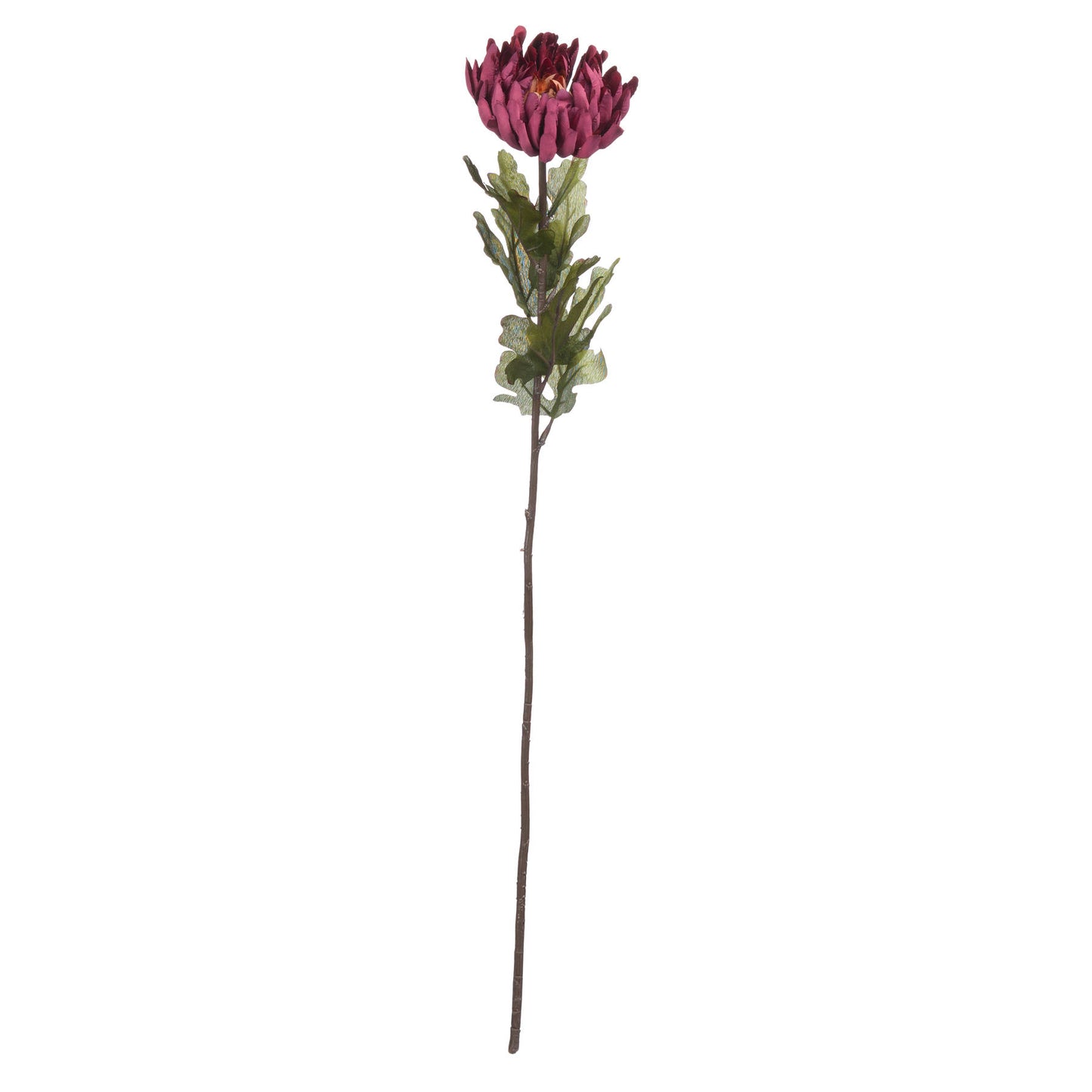 Set of 3 Artificial Flowers Autumn Spider Chrysanthemum Stems