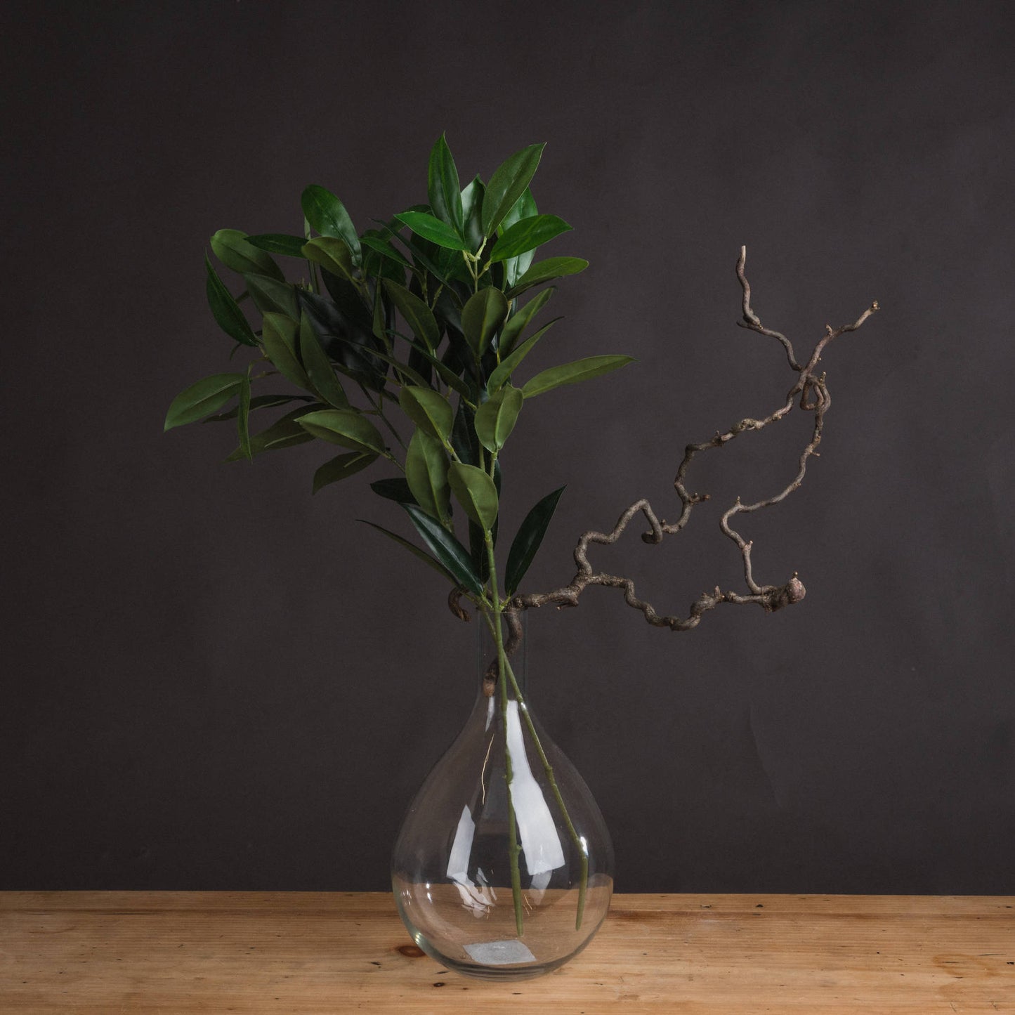 Set of 3 Artificial Flowers Faux Bay Leaf Sprays