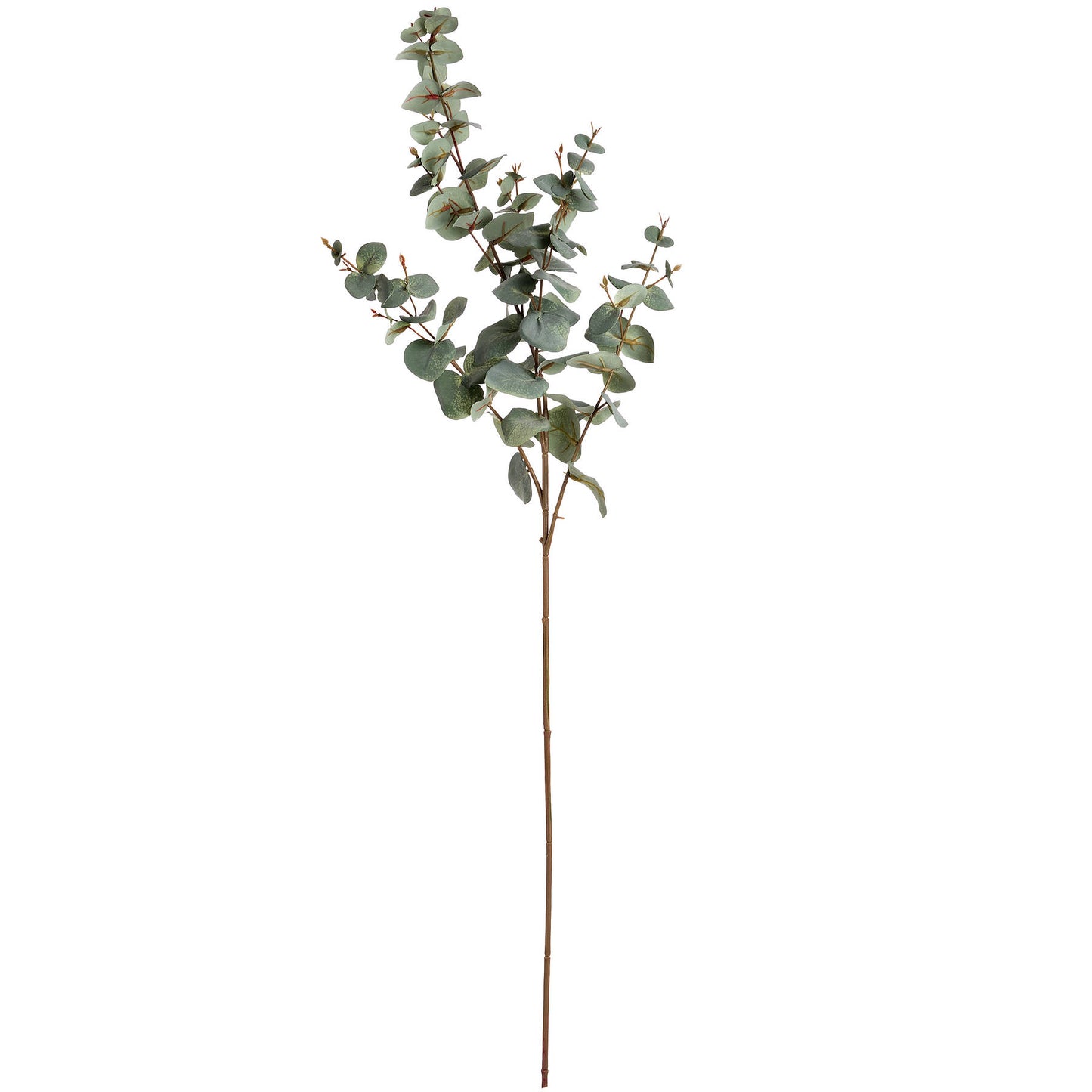 Set of 3 Artificial Flowers Variegated Eucalyptus Stems