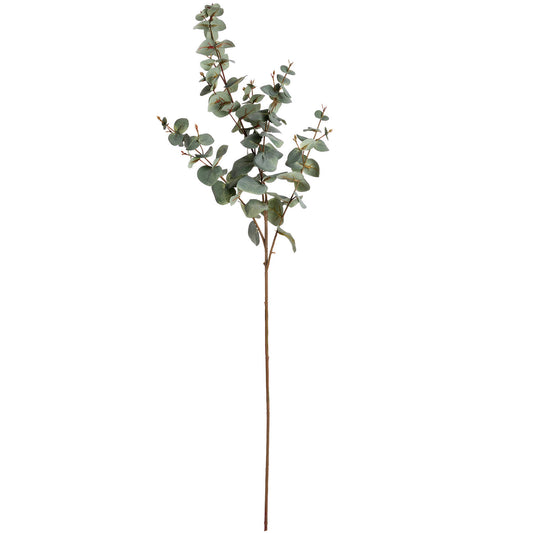 Set of 3 Artificial Flowers Variegated Eucalyptus Stems