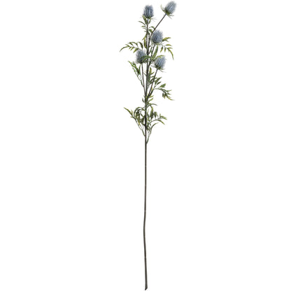 Set of 3 Artificial Flowers Eryngium Thistle Stems