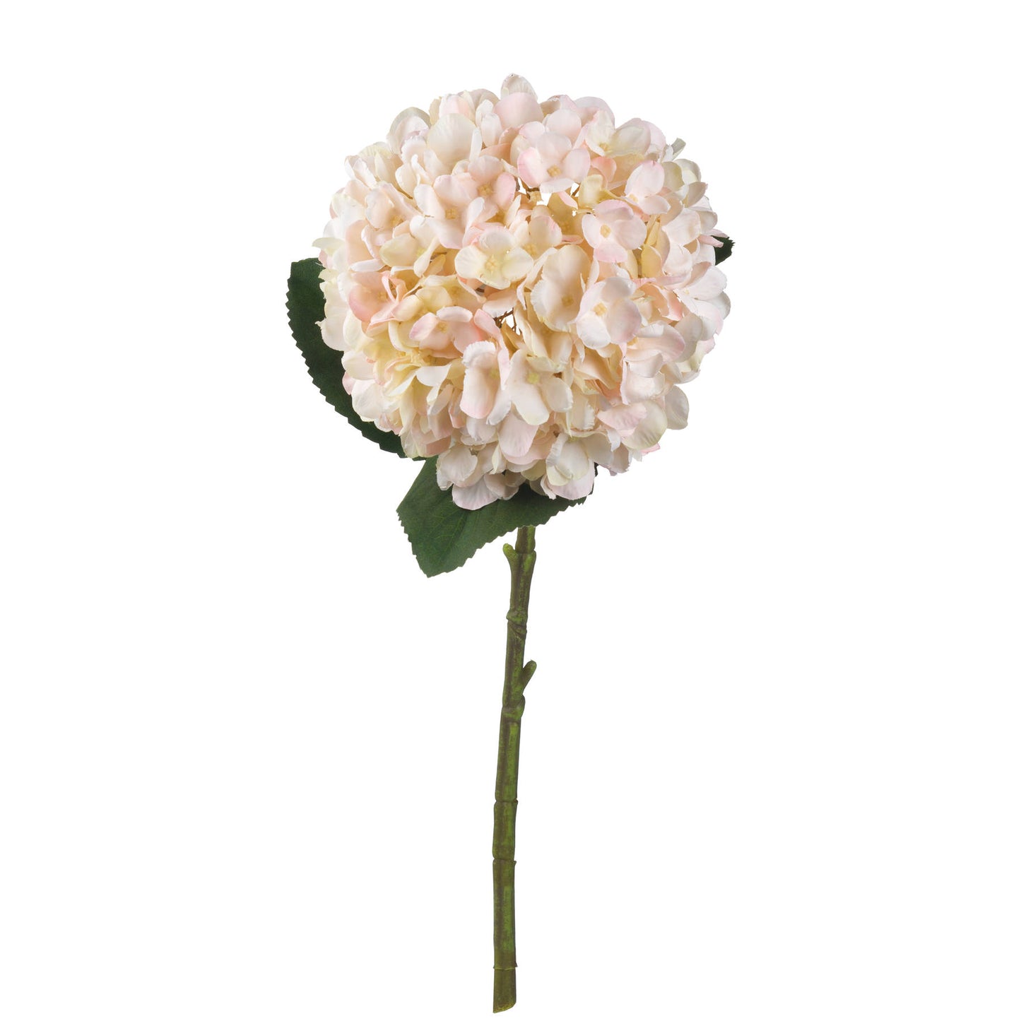 Set of 3 Artificial Flowers Autumn White Hydrangea Stems