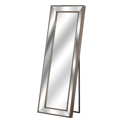Tall Antiqued Standing Full-Length Mirror