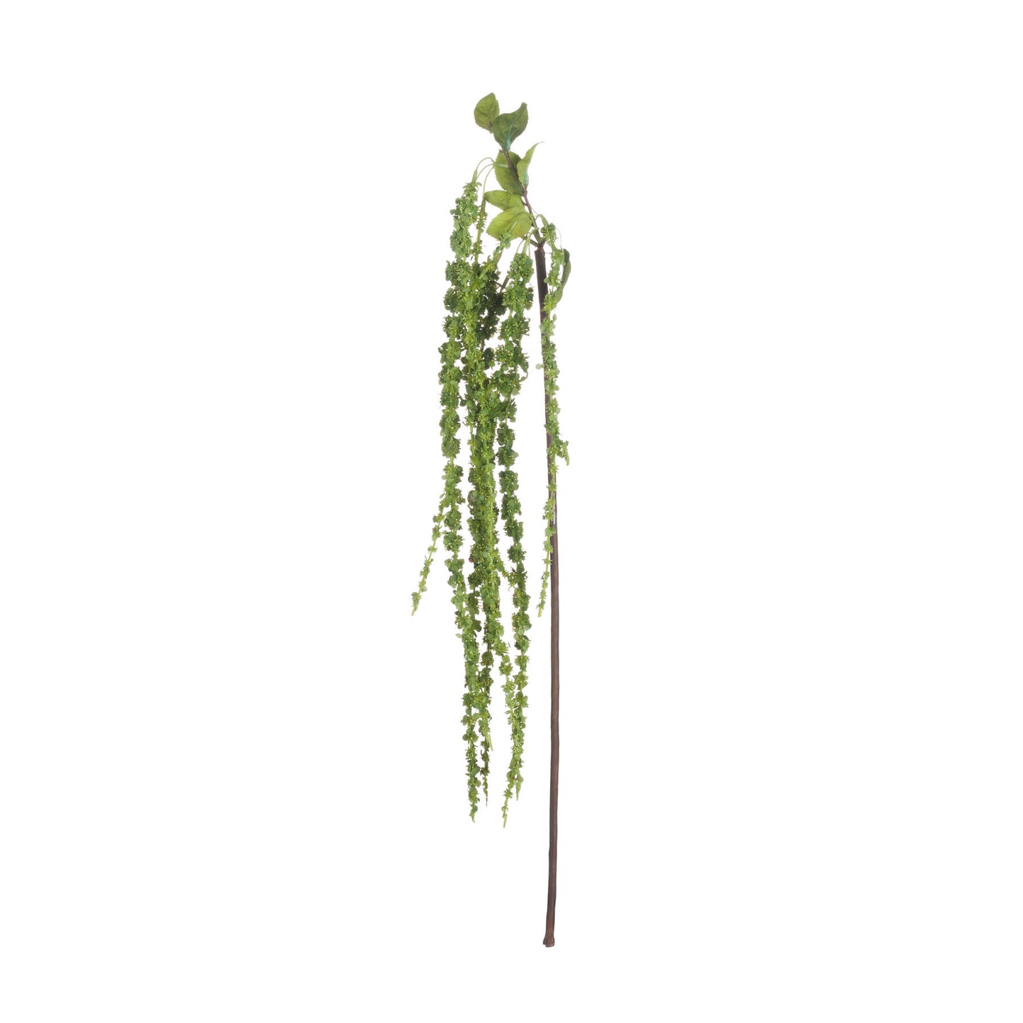 Set of 3 Artificial Flowers Green Amaranthus Stems