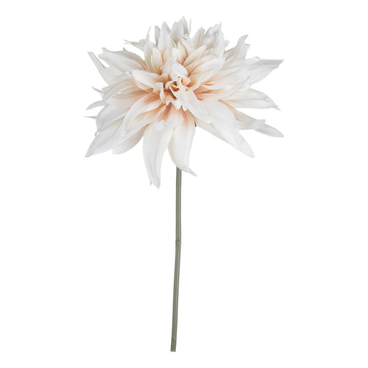 Set of 3 Artificial Flowers Blush Dahlia Stems