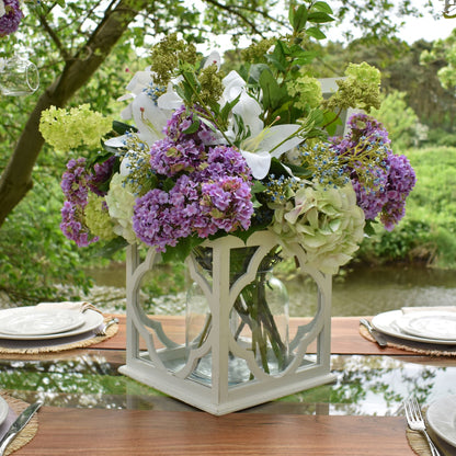 Set of 3 Artificial Flowers Green Viburnum Sprays