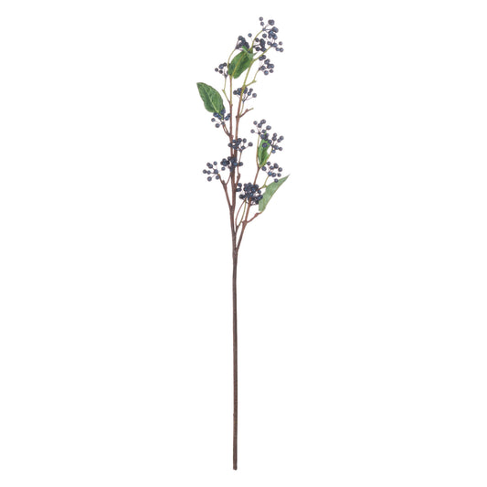 Set of 3 Artificial Flowers Viburnum Berry Stem