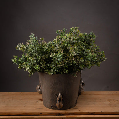 Set of 3 Artificial Flowers Red Tipped Leaf Sprays