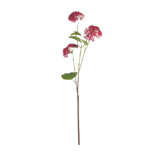 Set of 3 Artificial Flowers Red Autumnal Viburnum Stems