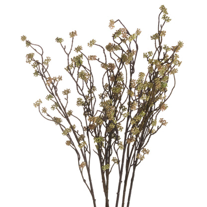 Set of 3 Artificial Flowers Branch in Bloom Filler Stems