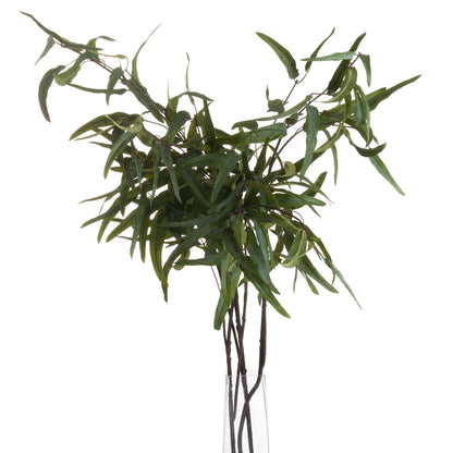 Set of 3 Artificial Flowers Faux Eucalyptus Sprays
