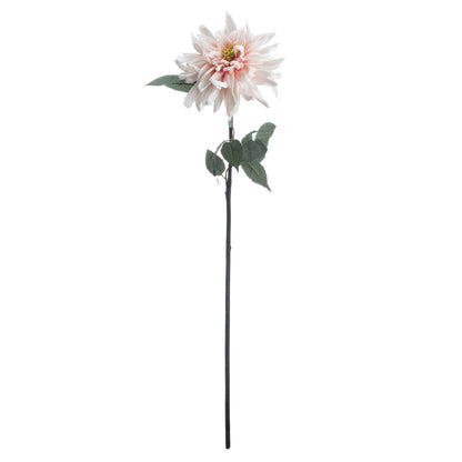 Set of 3 Artificial Flowers Lush Pink Dahlia Stems