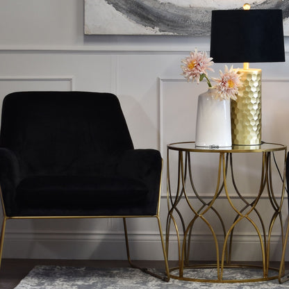 Set of 3 Artificial Flowers Lush Pink Dahlia Stems