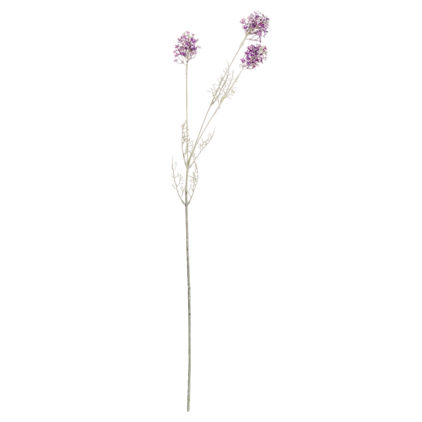 Set of 3 Artificial Flowers Purple Meadow Flower Stems