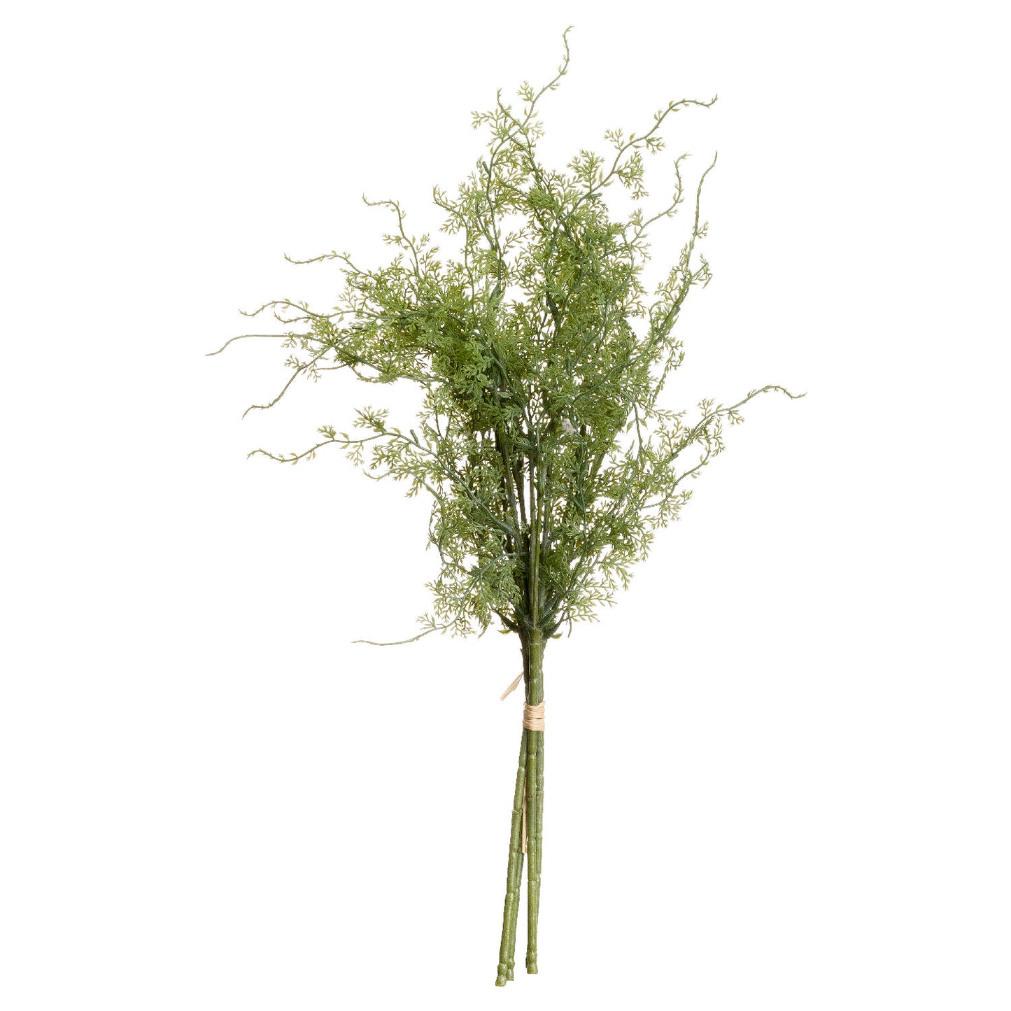 Set of 3 Artificial Flowers Asparagus Fern Bunches
