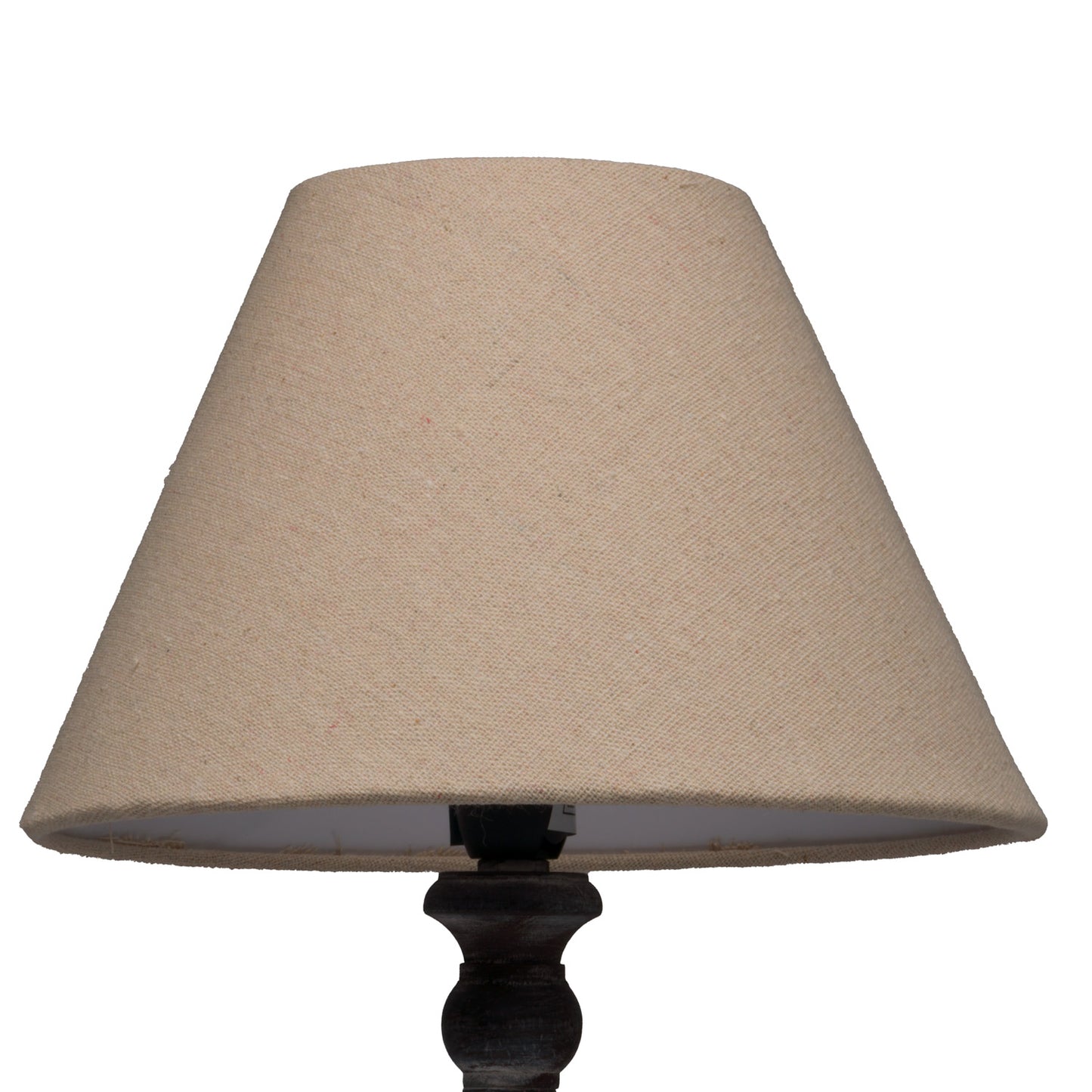 Mossfern Slim  Table Lamp with Linen Shade