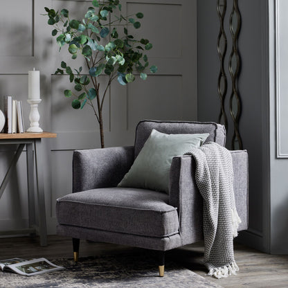 Bongola Large Grey Armchair