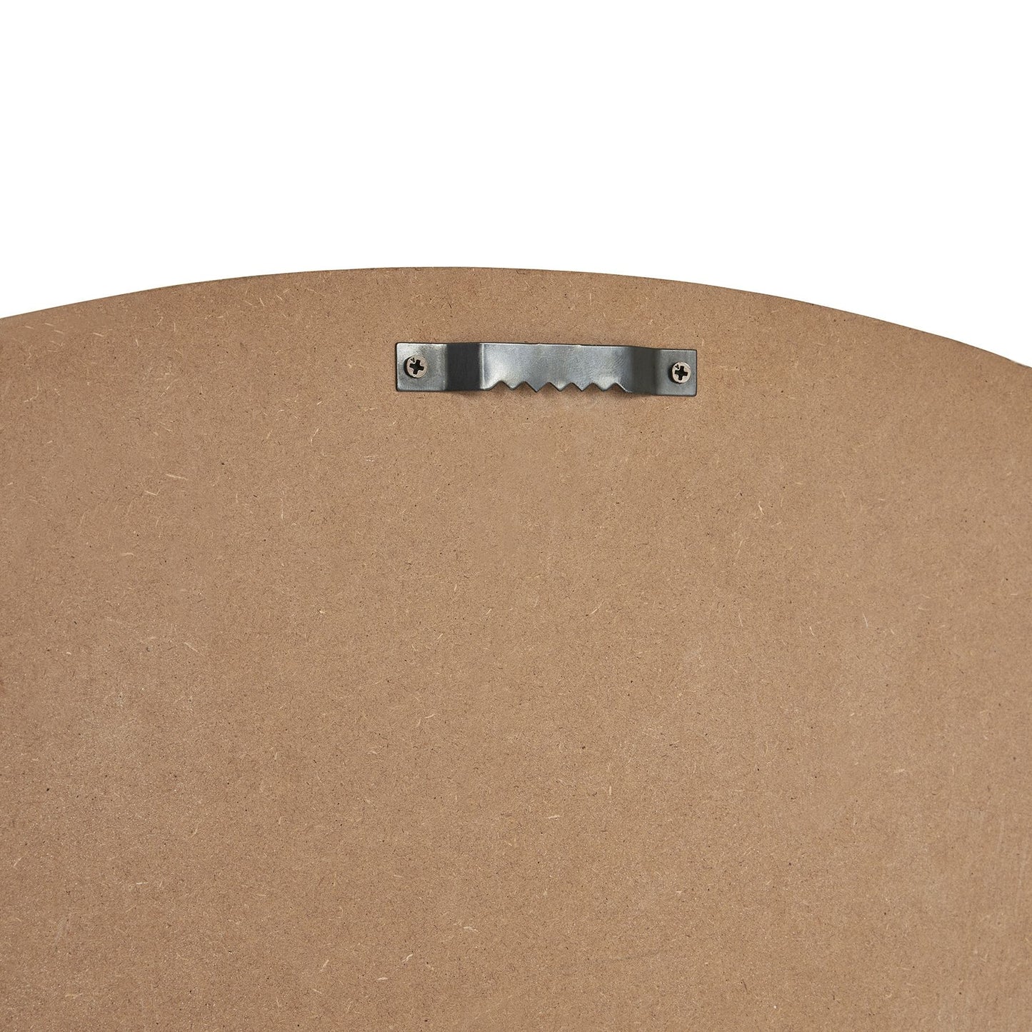 Large White Washed Round Rustic Grey Skeleton Wall Clock