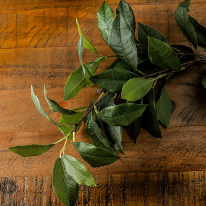 Set of 3 Artificial Flowers Laurel Leaf Sprays