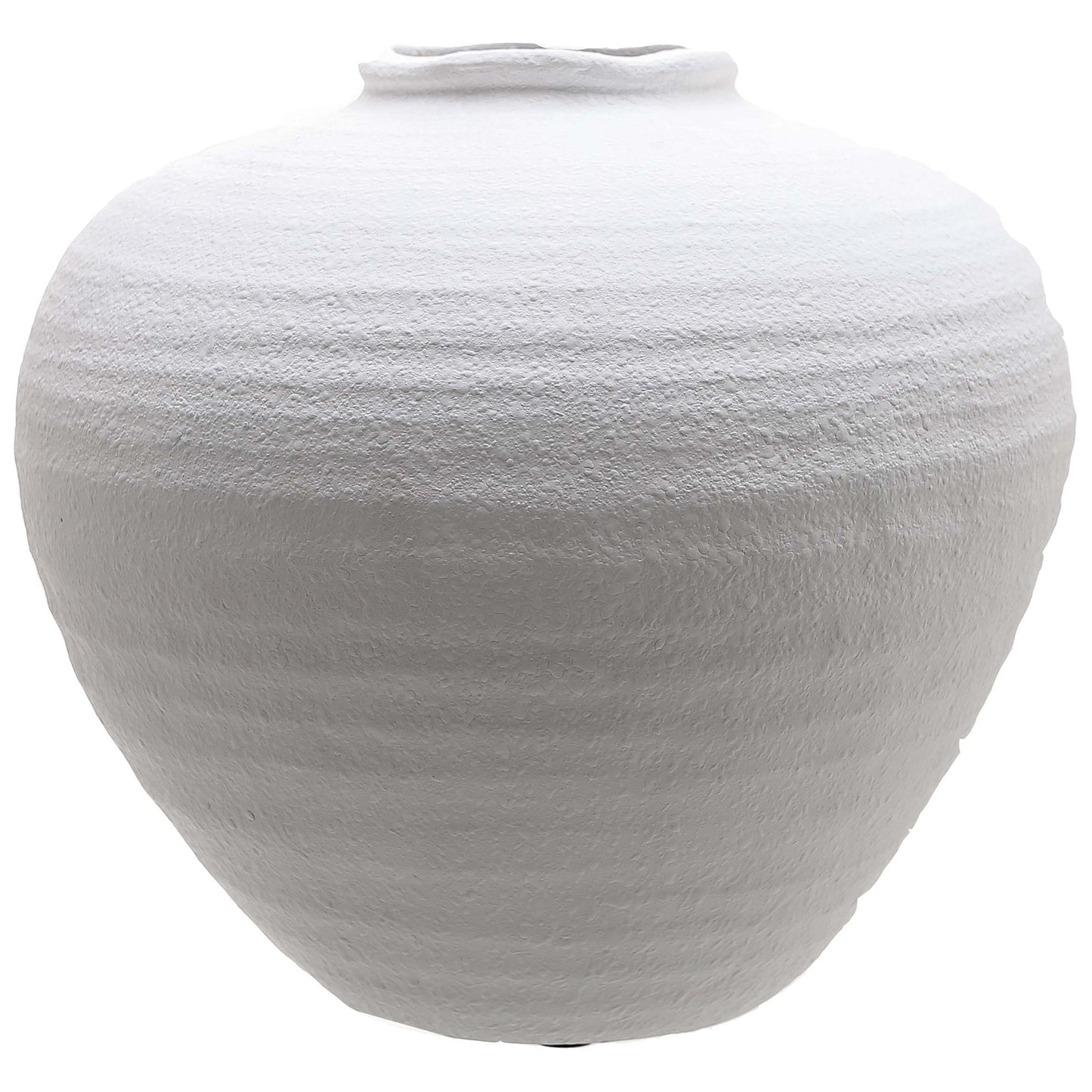 Sagebloom Large Matt White Ceramic Vase