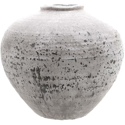 Sunvale Large Weathered Stoneware Ceramic Vase