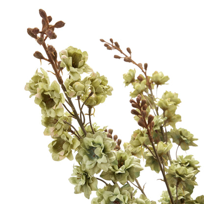 Set of 3 Artificial Flowers Tall Green Hops Stem