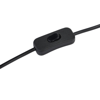 Vitsa Blue to White Ombre Glass Table Lamp With Navy Blue Shade