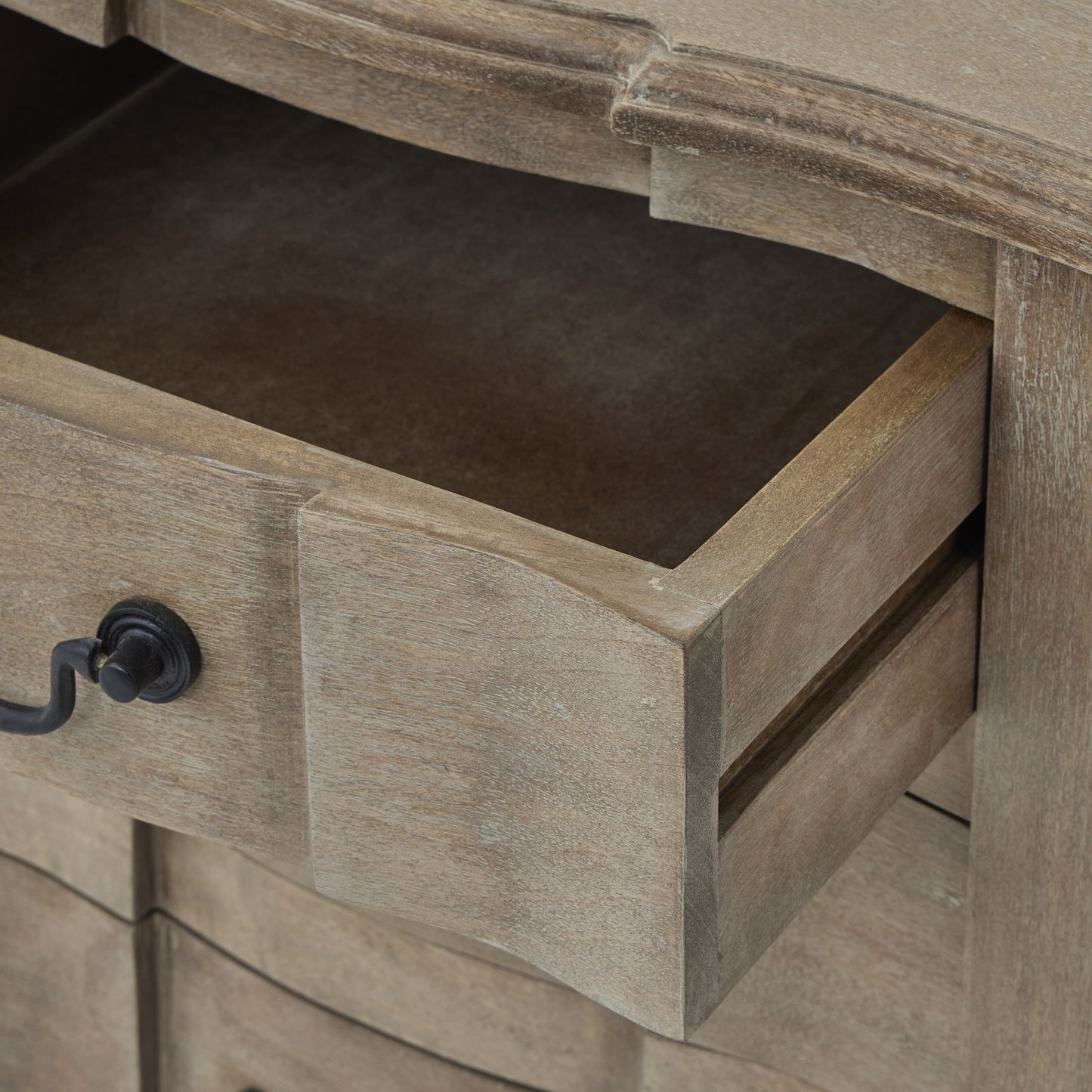 Bramblewood Vintage-Inspired 3 Drawer Bedside Table