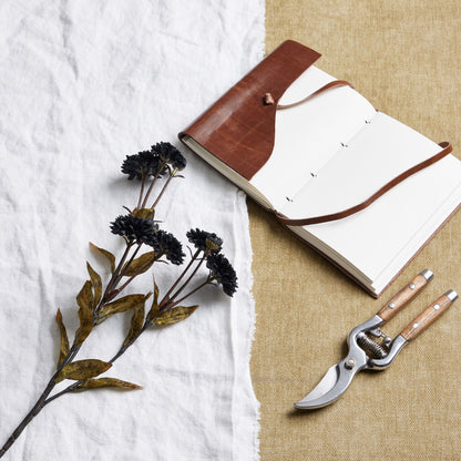 Set of 3 Artificial Flowers Black Chrysanthemum Stems