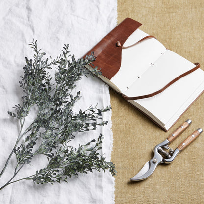 Set of 3 Artificial Flowers Blackened Grass Spray Stems