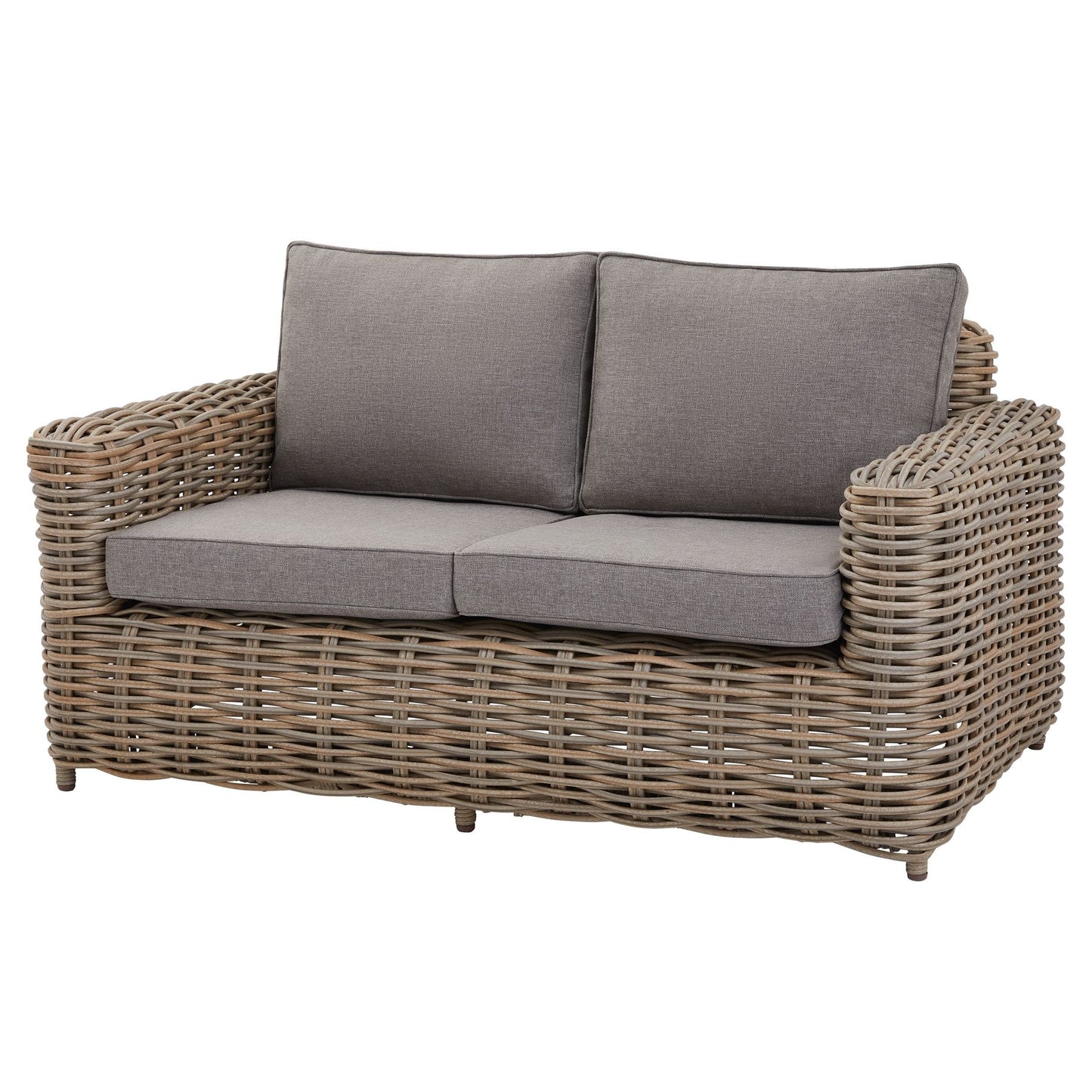 Sorrento Grey Wicker Outdoor Four Seater Set