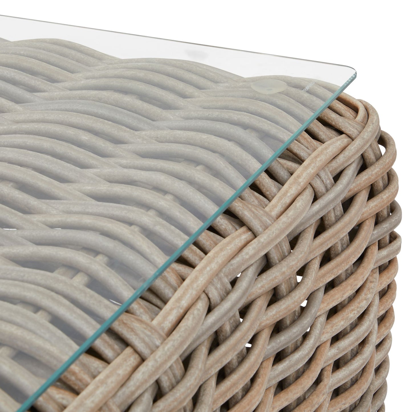 Sorrento Grey Wicker Outdoor Four Seater Set