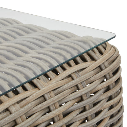 Sorrento Grey Wicker Outdoor Five Seater Set