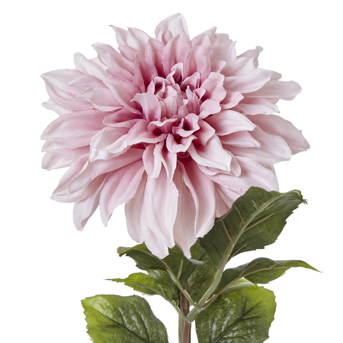 Set of 3 Artificial Flowers Pink Dahlia Stems