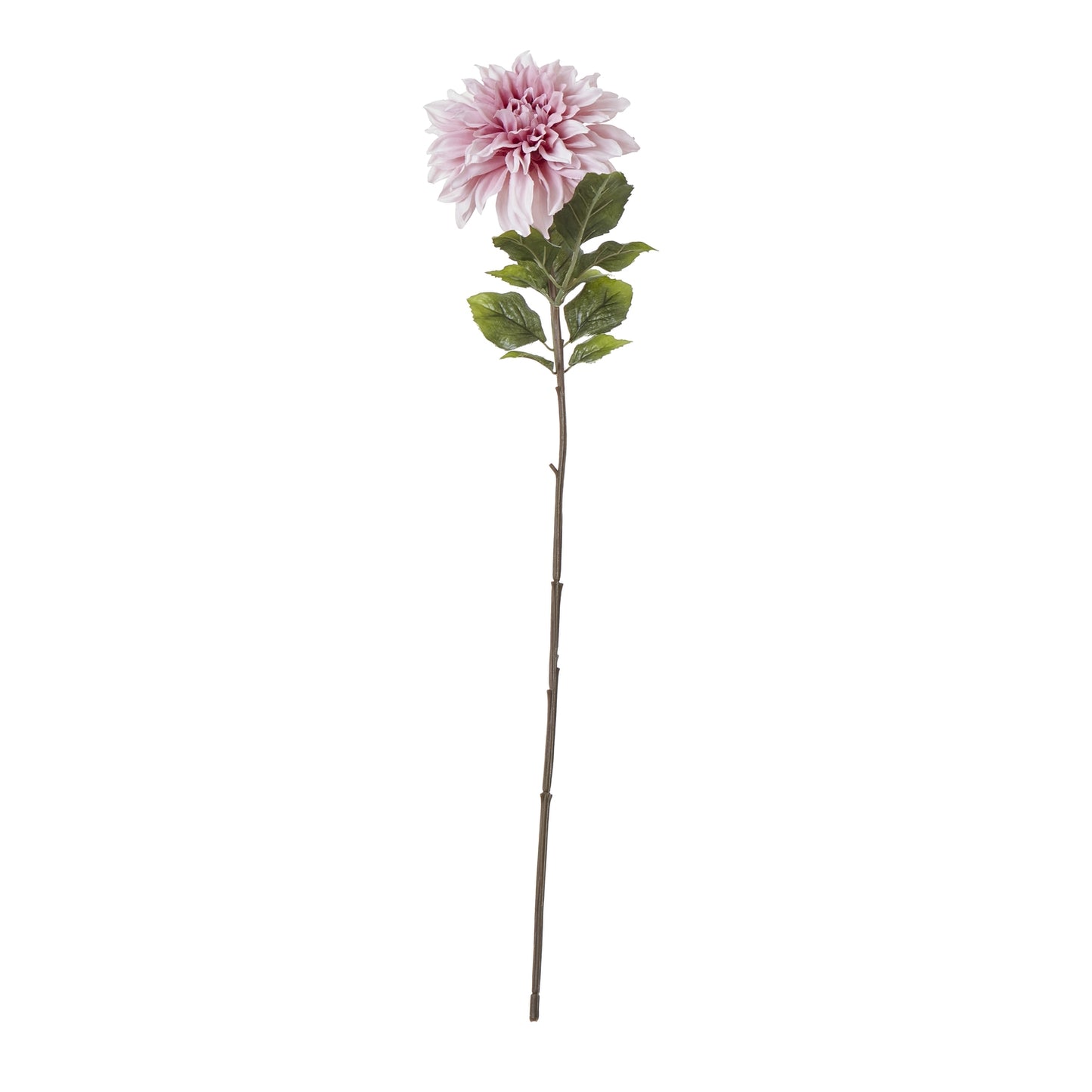 Set of 3 Artificial Flowers Pink Dahlia Stems