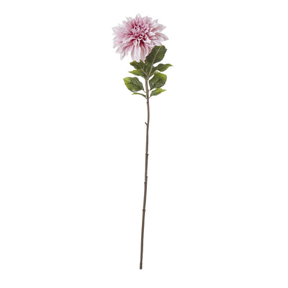 Set of 3 Artificial Flowers Pink Dahlia Stems