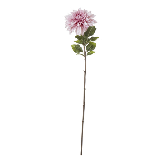 Set of 3 Artificial Flowers Pink Dahlia Stems