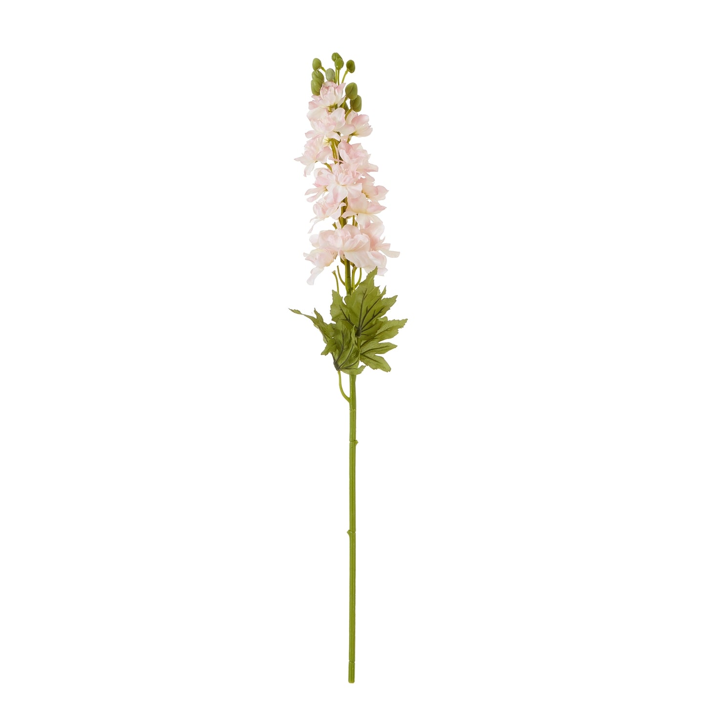 Set of 3 Artificial Flowers Pink Elatum Delphinium Stem