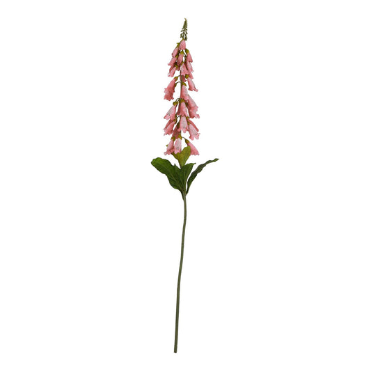 Set of 3 Artificial Flowers Pale Pink Foxglove Stems