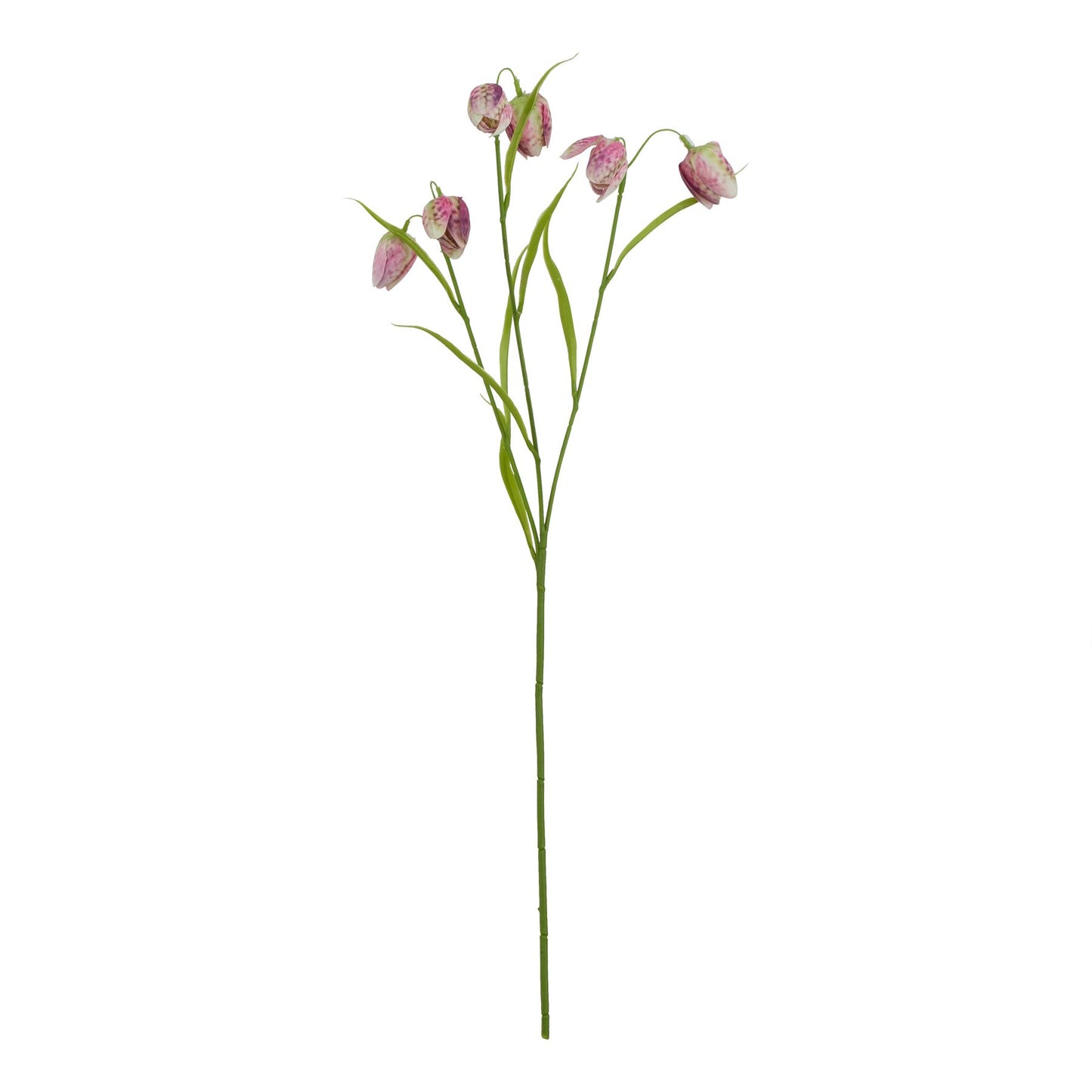 Set of 3 Artificial Flowers Purple Fritillaria Stem