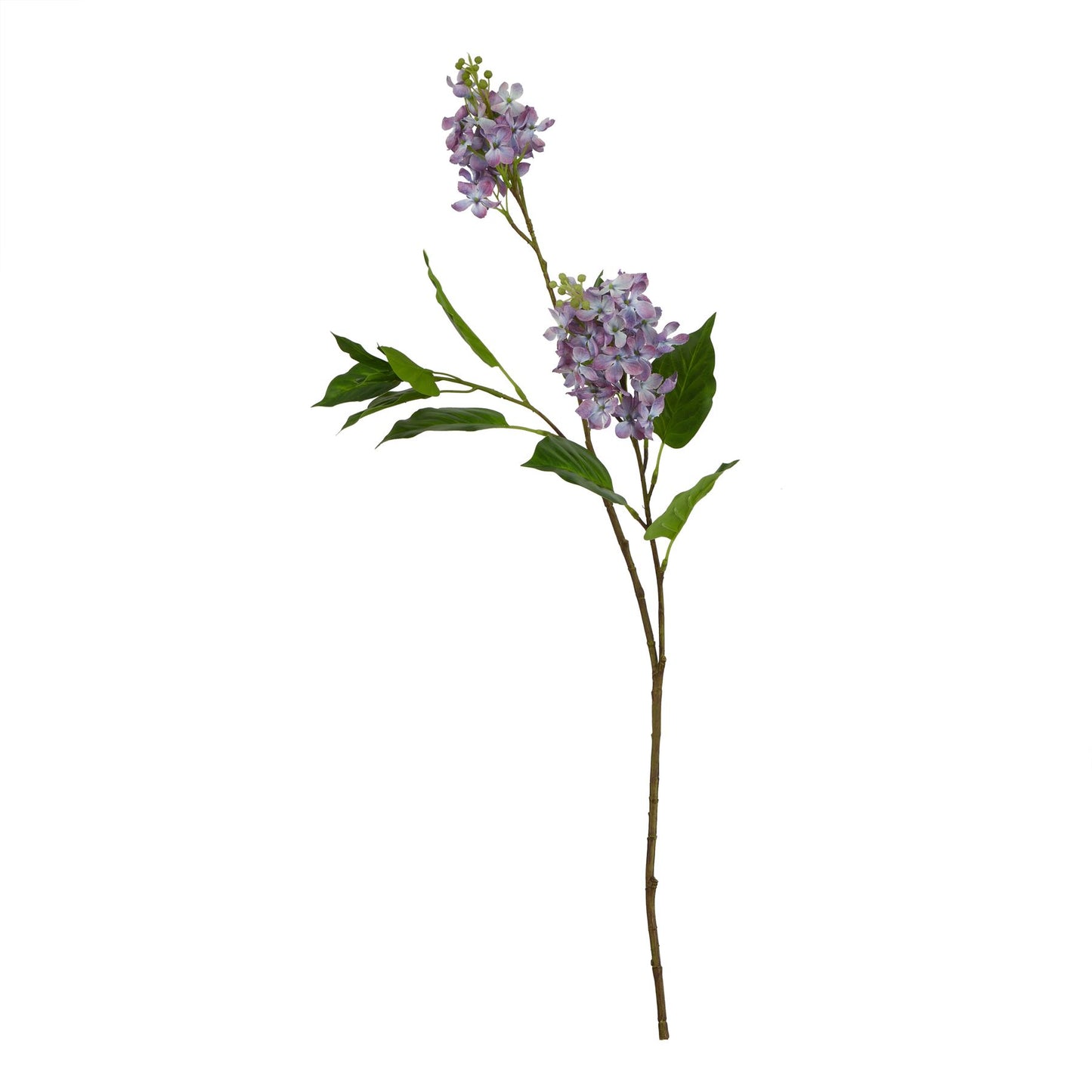 Set of 3 Artificial Flowers Lilac Stems