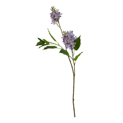 Set of 3 Artificial Flowers Lilac Stems