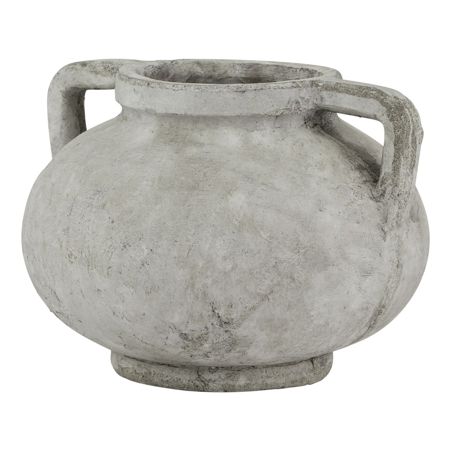 Meadowhaze Stone Pelike Soft Grey Ceramic Pot