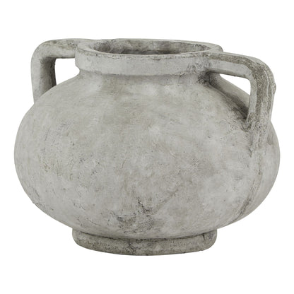 Meadowhaze Stone Pelike Soft Grey Ceramic Pot