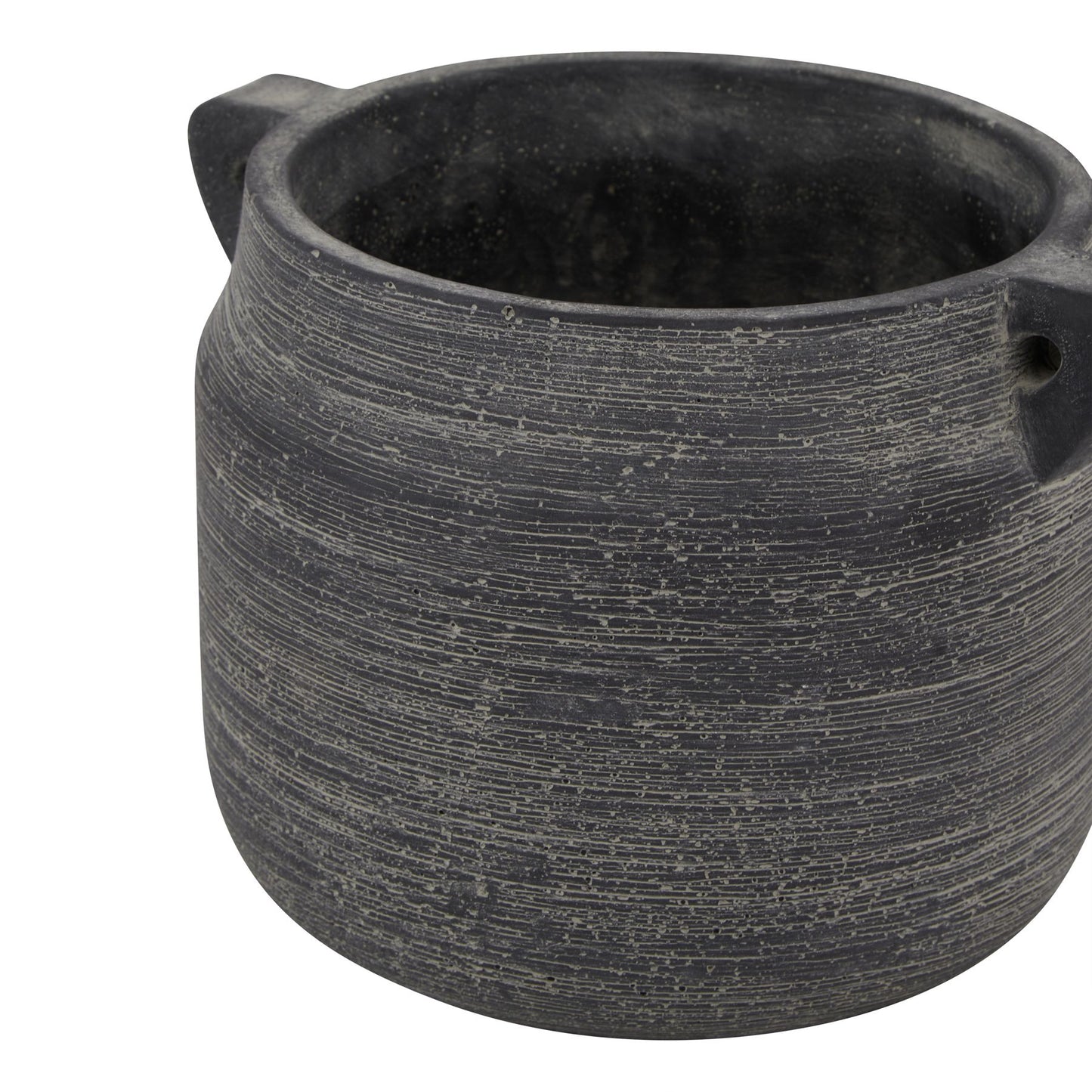 Sundrift Dark Grey Hydria Stoneware Pot