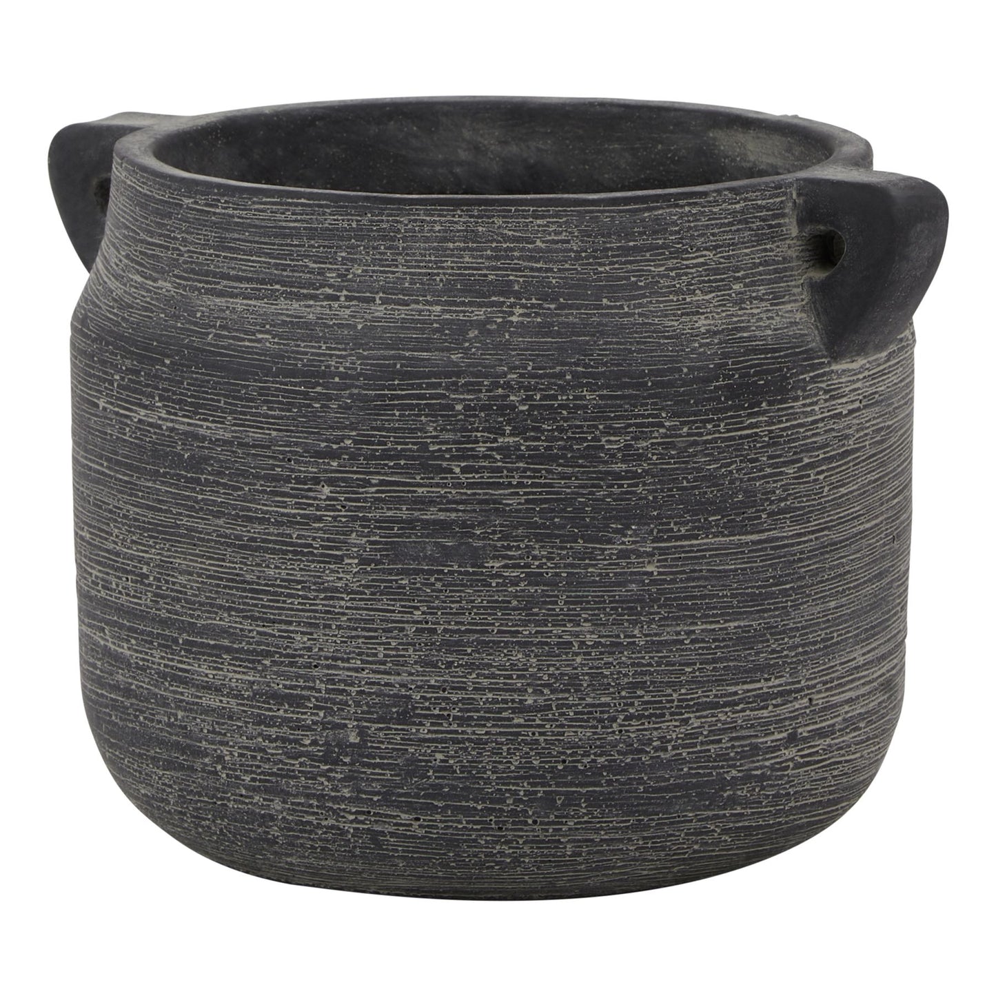 Sundrift Dark Grey Hydria Stoneware Pot