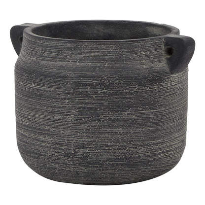 Sundrift Dark Grey Hydria Stoneware Pot