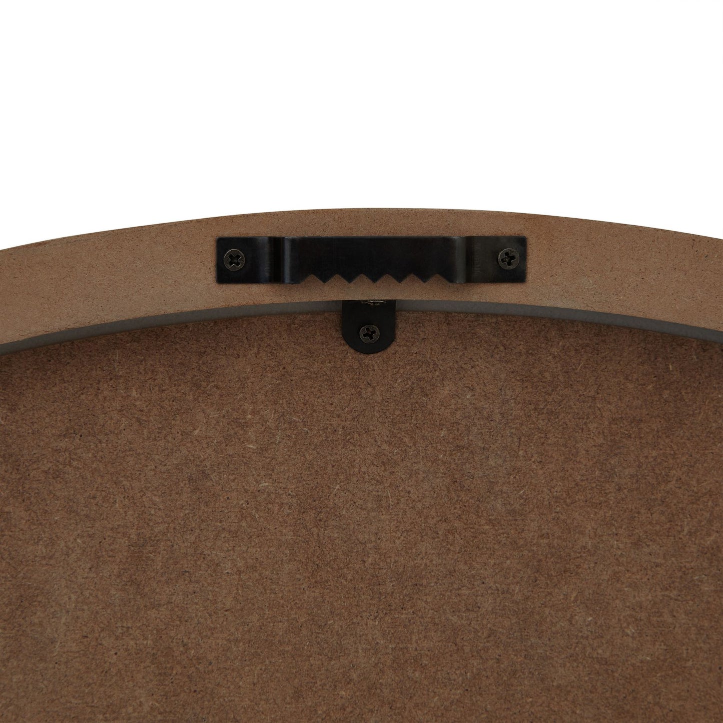 Antique White Wall Clock with Beaded Edge & Roman Numerals